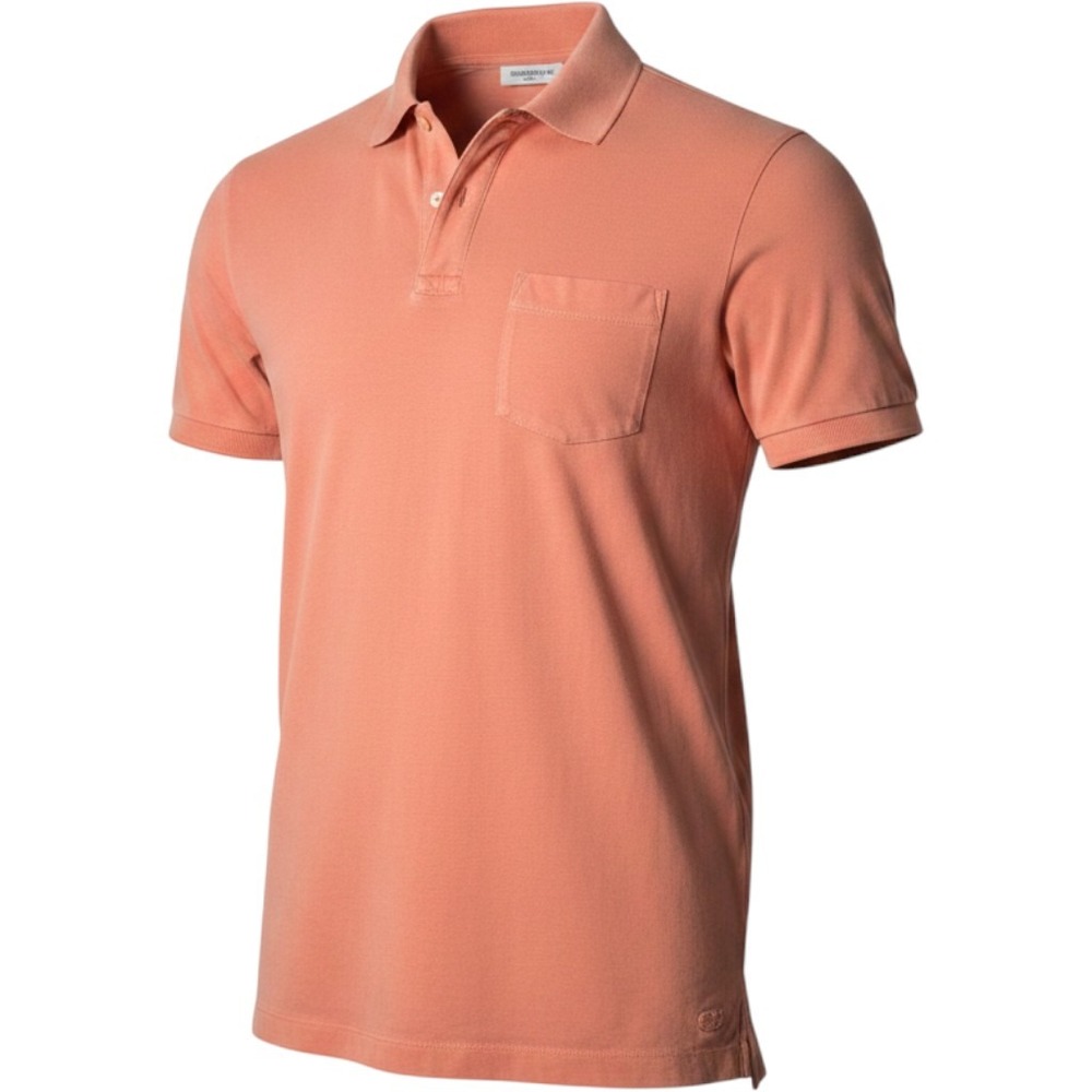 Vineyard Vines Mens XS Classic Fit Pima Cotton Polo Shirt Coral Orange Short Slv